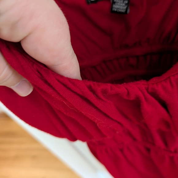 SWS Red Dress-Style Top – Size S/P - Picture 4 of 6
